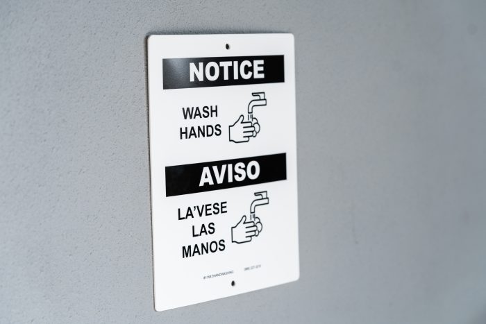 Pack of 5 - 11 x 8.5 Hand Washing Signs - Image 3